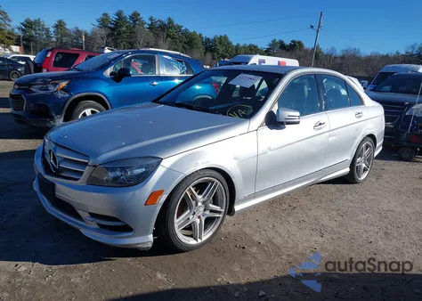 2011 Mercedes-Benz C 300 Sport from USA, damaged, VIN WDDGF5EB1BR155312